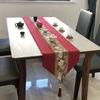Chinese Style Table Runner Luxury Cotton Linen Jacquard Table Runners Decorative Bed Runner Classic Table Flag Living Room Hotel