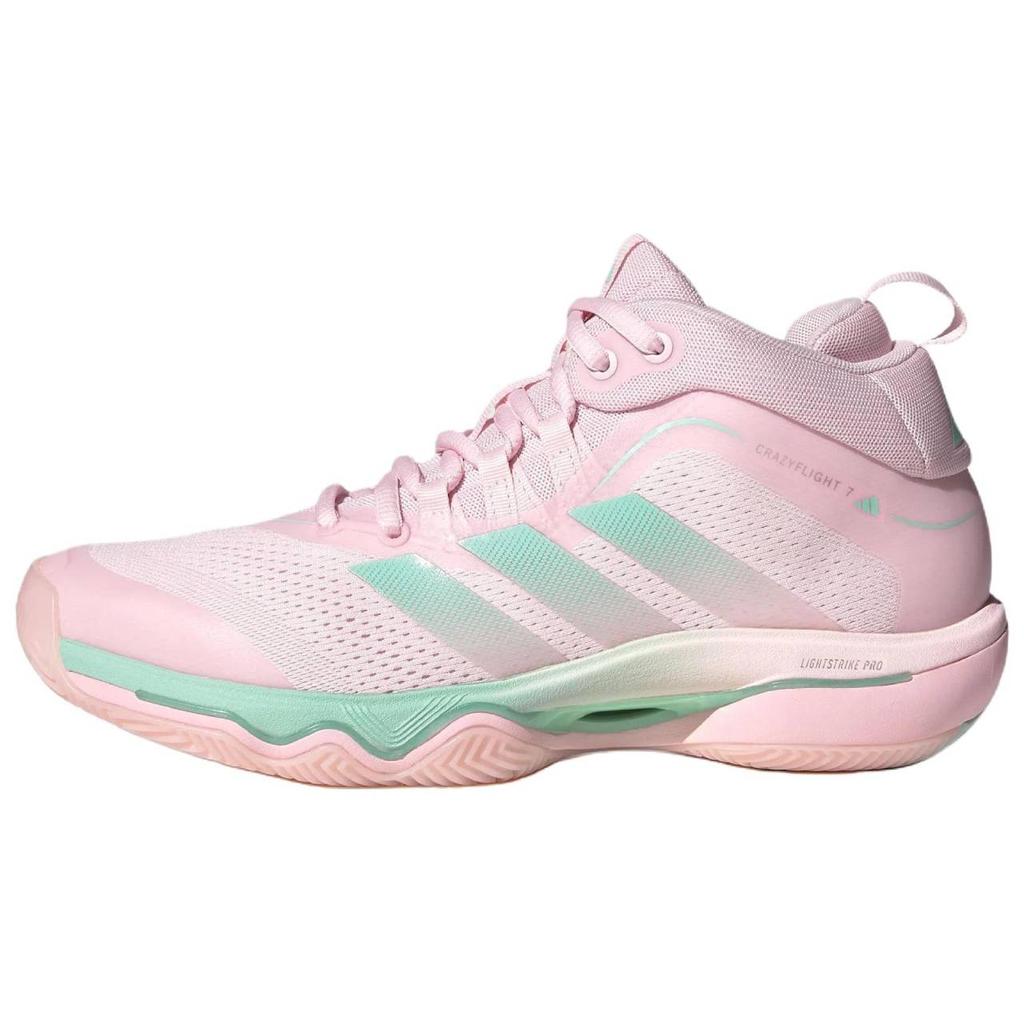 adidas Volleyball Shoes Women's Mid Top Pink KI7934