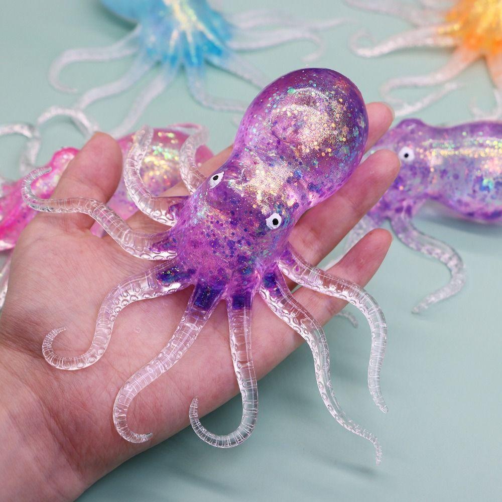 Slow Rebound Octopus Squeeze Toy Realistic Slow Rising Toy  For Adults & Teenager Gift