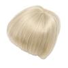 Doll Wig Hair with Bangs Doll Soft Flexible Short Straight Hair for 16 6.1‑6.7 Inch Doll Matcha