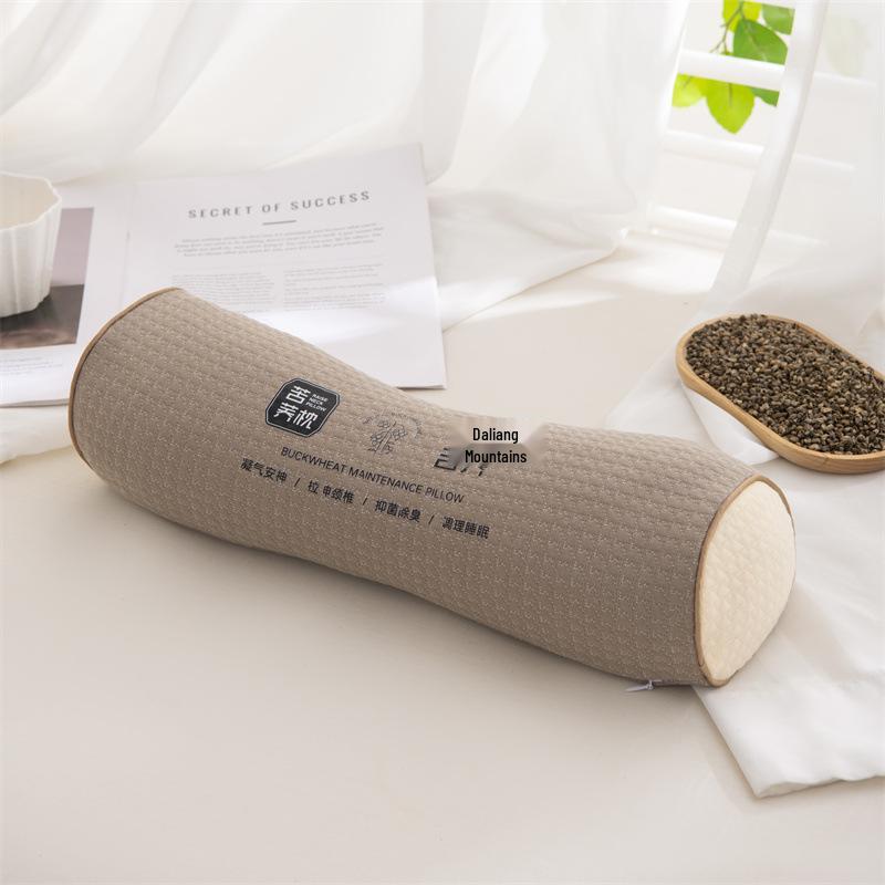 2025 Perna de susținere a gâtului cu umplutură de hrișcă: Ajutor de Tracțiune Triunghiular pentru un Somn Mai Bun