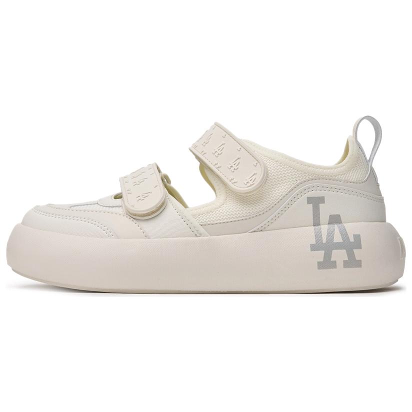 

New MLB Chunky Base Anti Slip Wear Resistant River Trekking Shoes Unisex White 3ASDCMB43-07IVS 41