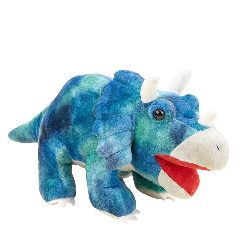 Little Size Colorful Dinosaur Plush Toys Stuffed Lifelike Tyrannosaurus Triceratops Pterosaur Cute Office Desktop Companion