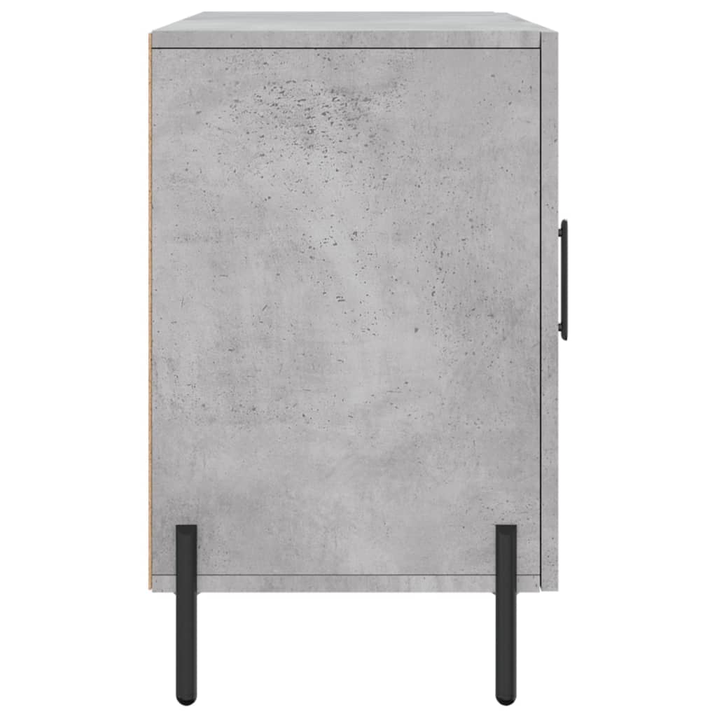 Vidaxl Komoda, Szarość Betonu, 100X36X60 Cm, Materiał Drewnopochodny