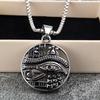 European Retro Eye of Horus Charm Necklace for Men