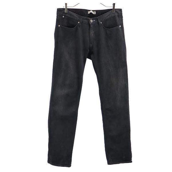 Acne Jeans Straight Denim Pants Dark Gray Jeans Men's Used
