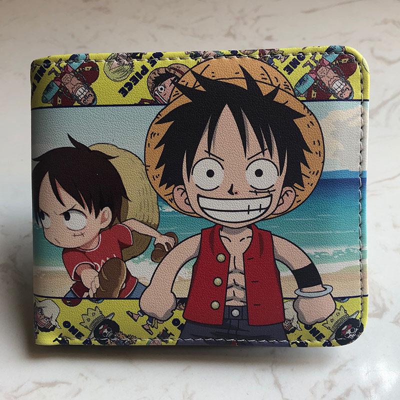 

One Piece Luffy & Zoro унисекс из искусственной кожи короткий кошелек и портмоне wallet