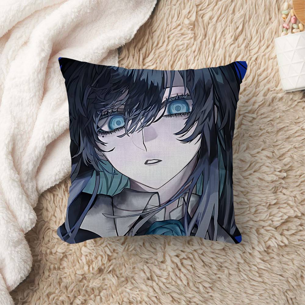 Ado Japanese Singer Cushion Cover Car Throw Pillow Case For Sofa Car Christmas Gift 40x40cm 45x45cm