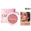 5 Colors Blush Palette Pearlescent Brightening Powder Cheek Tint Blusher Contour Shimmer Highlighter Palette Face Rouge Makeup