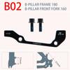 1set PM/IS 160 180 203 Mm Disc Brake Base Pads Set  for Electric Mountain Bike