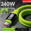 240W Super-Schnellladekabel Typ-C für Apple, Huawei, Xiaomi, OPPO Mobiltelefone