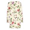 Women's Casual Fashion Floral Print Long Sleeve Mid-Length Cardigan Jacket