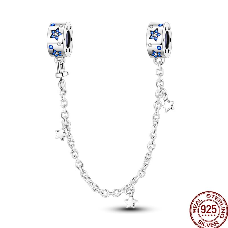 Copper Shiny Zircon Chain Series Beaded Beads Suitable For Pan Original Bracelet Diy Jewelry Gift