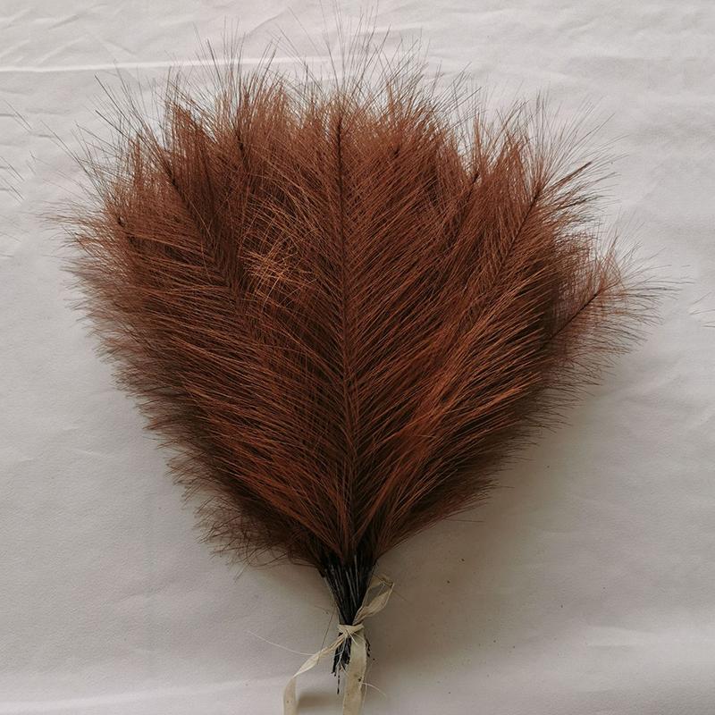 10/20pcs Simulated Reed Feather Pampas Grass Home Porch Wedding Party Garden Decoration Flower Vase DIY Accessories False Plant