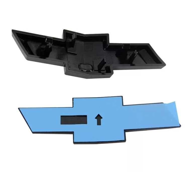 All Black Bowtie Chevy Logo Badge Chevrolet Camaro 2014-2024 Front Grill Emblem logo Rear Trunk Emblem