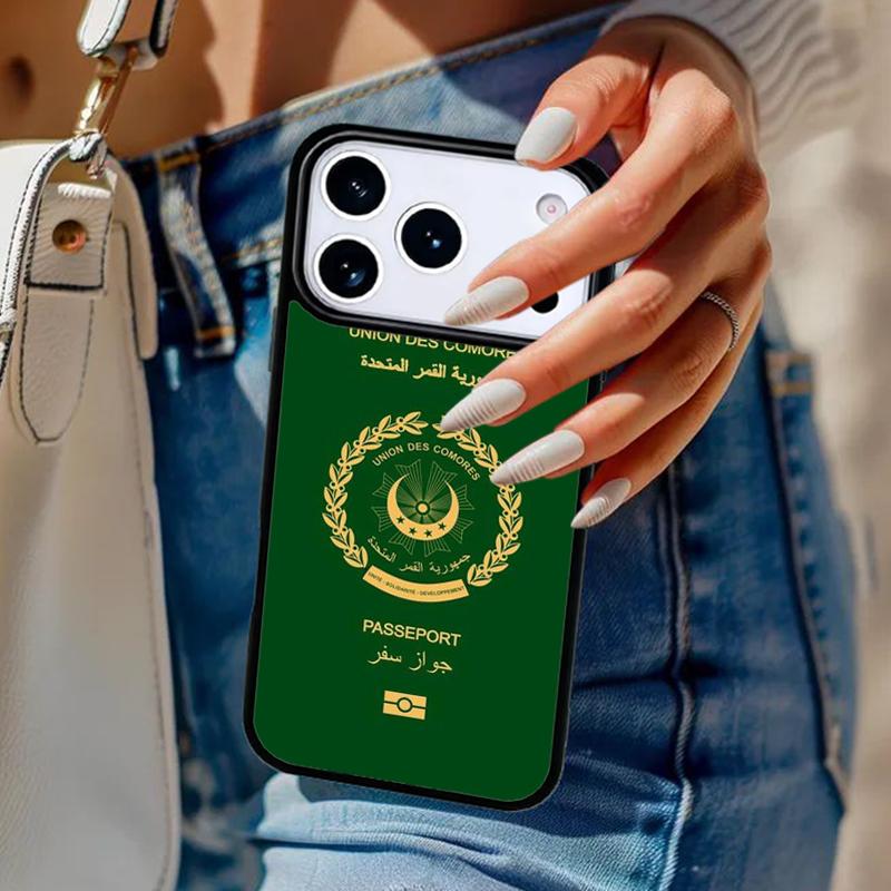 

Comoros Flag Phone Case For iPhone 17 Air 14 15 13 12 Max Cover For Apple 14 15 16 16e 11 Pro Max Plus Coque iPhone 17pro