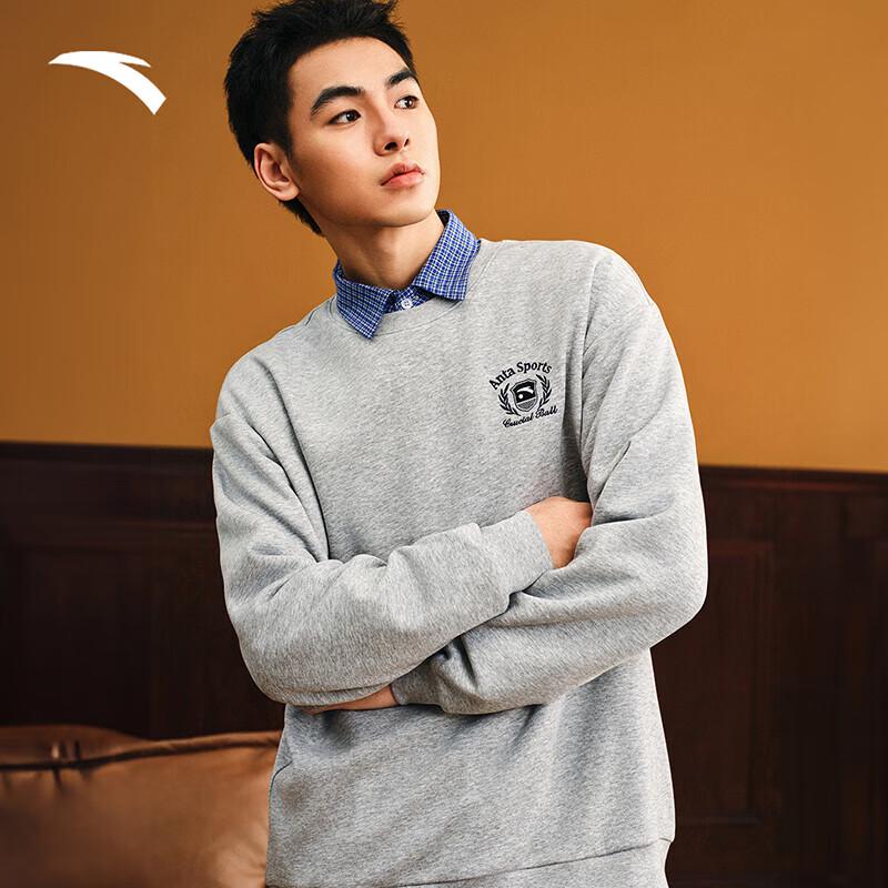 Anta Unisex Fleece Round Neck Sweatshirt 3XL (Men s 190)