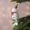 Christmas Angel Snowman Plush Doll Pendant Xmas Tree Hanging Ornaments Party Decor