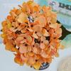 Wedding Artificial Hydrangea Bouquet - White Cloth Single Stem for Home Decor