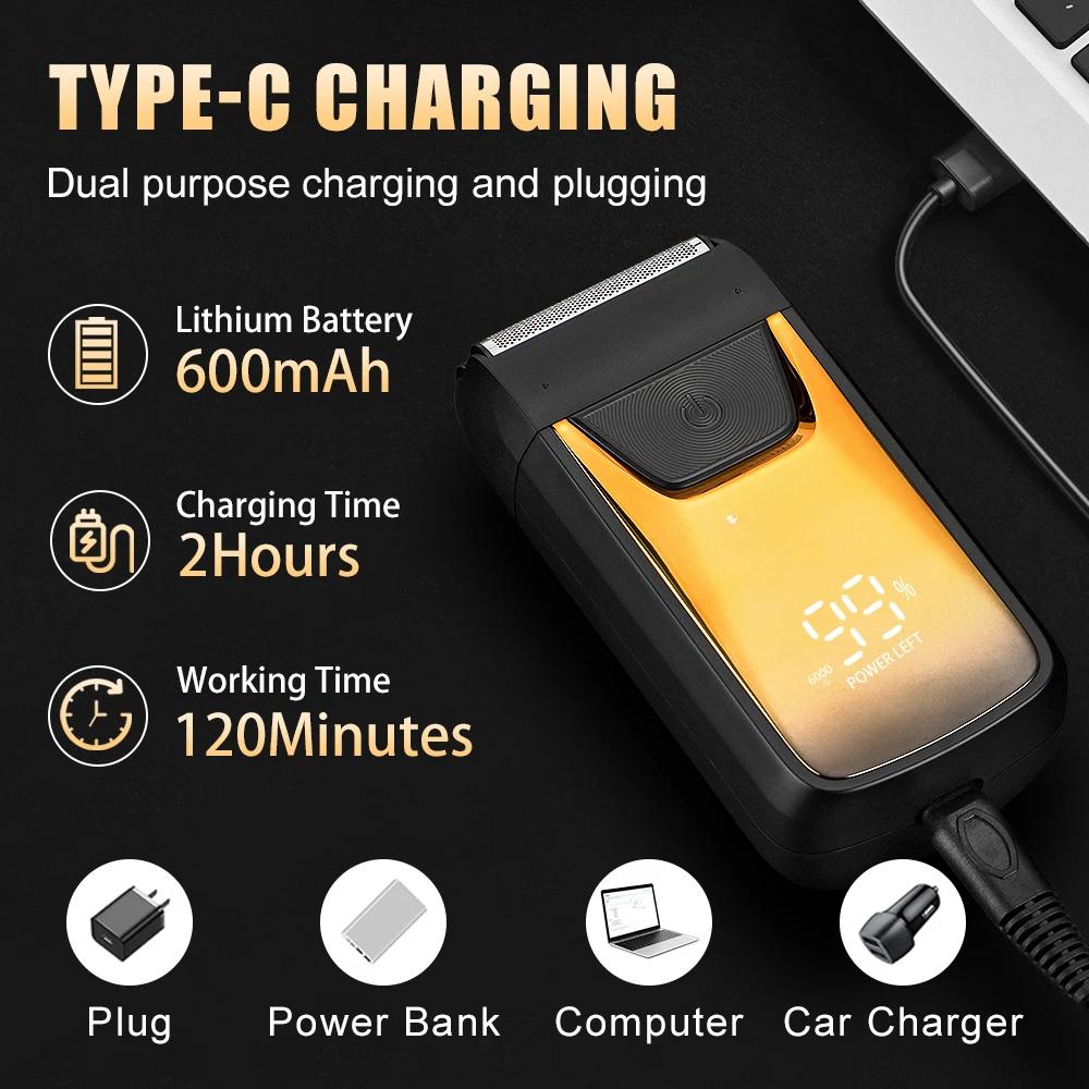 Electric Shaver for Men Beard Trimmer Shaving Home Appliance Professional Barber Machines Hair Cutting Machine Trimmer for Men