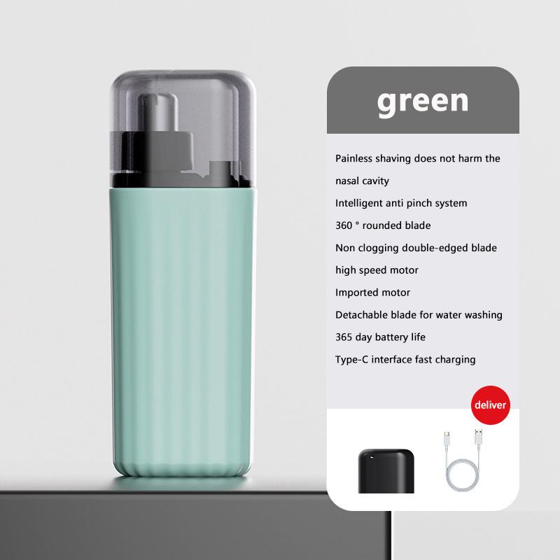 2 In 1 Electric Portable Ear And Nose Hair Trimmer Clipper Professional Painless Portable Eyebrow For Men Nose Hair