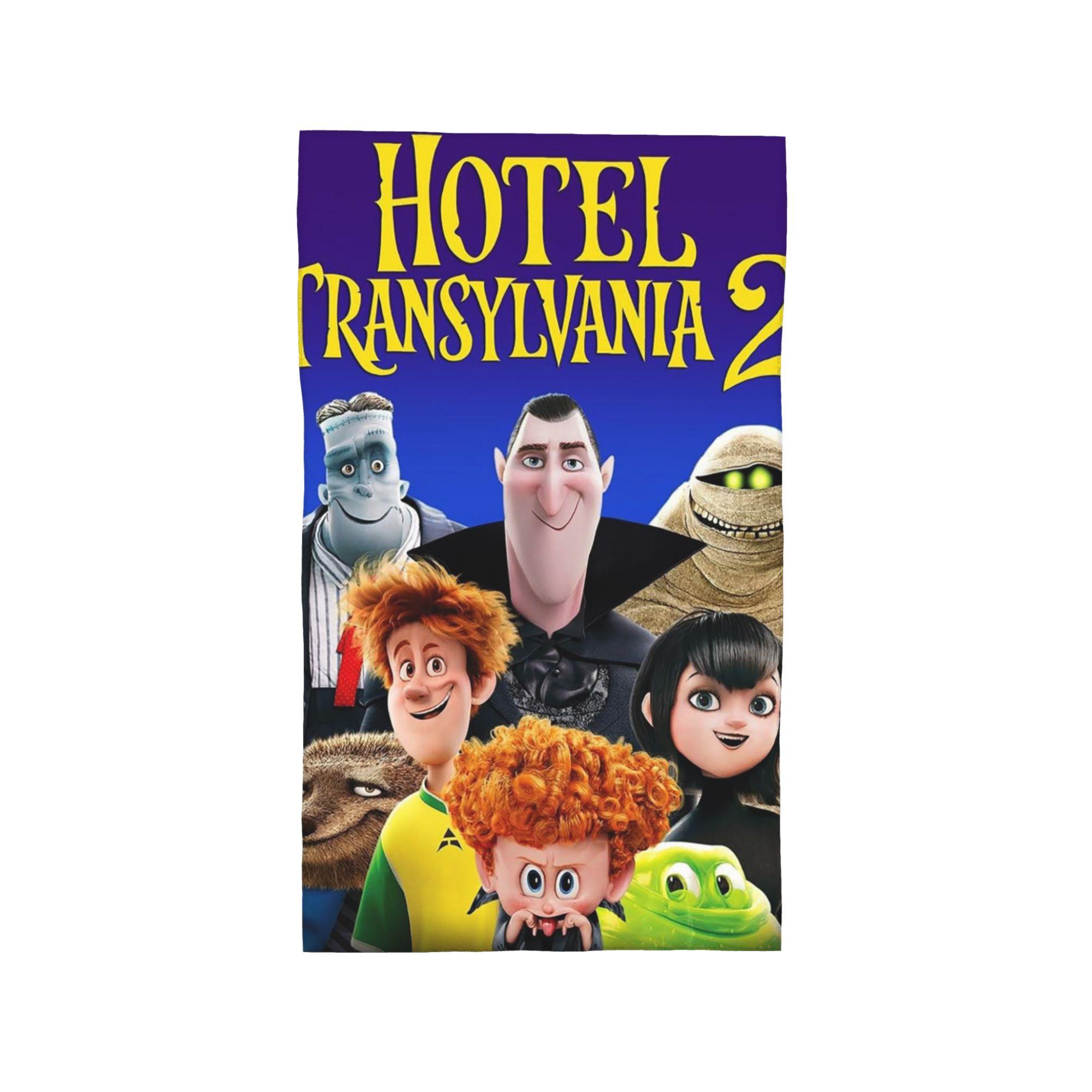 

Hotel Transylvania Soft Face Towel Quick Dry Pool Bath Cotton Towels Absorbent W30*H60(CM)