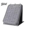 Exhibition Pin Display Badge Collection Large Capacity Felt Holder Stand Enamel 5 Pages Stand Wear