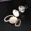 Ballet Girl Jewelry Box Delicate Ornament Storage Flip Anti-Dust Enamel Craft Jewelry Box Storage Box