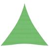 VidaXL Shade Sail 160 G-m² Light Green 5x6x6 M HDPE