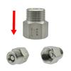 1/8“1/4 "1/2" 3/4 "1" BSP Single Check Valve With Internal Thread And External Thread Straight 304 Stainless Steel