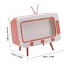 TV Tissue Box Mobile Phone Stand Desktop Tissue Napkin Container Holder Rack