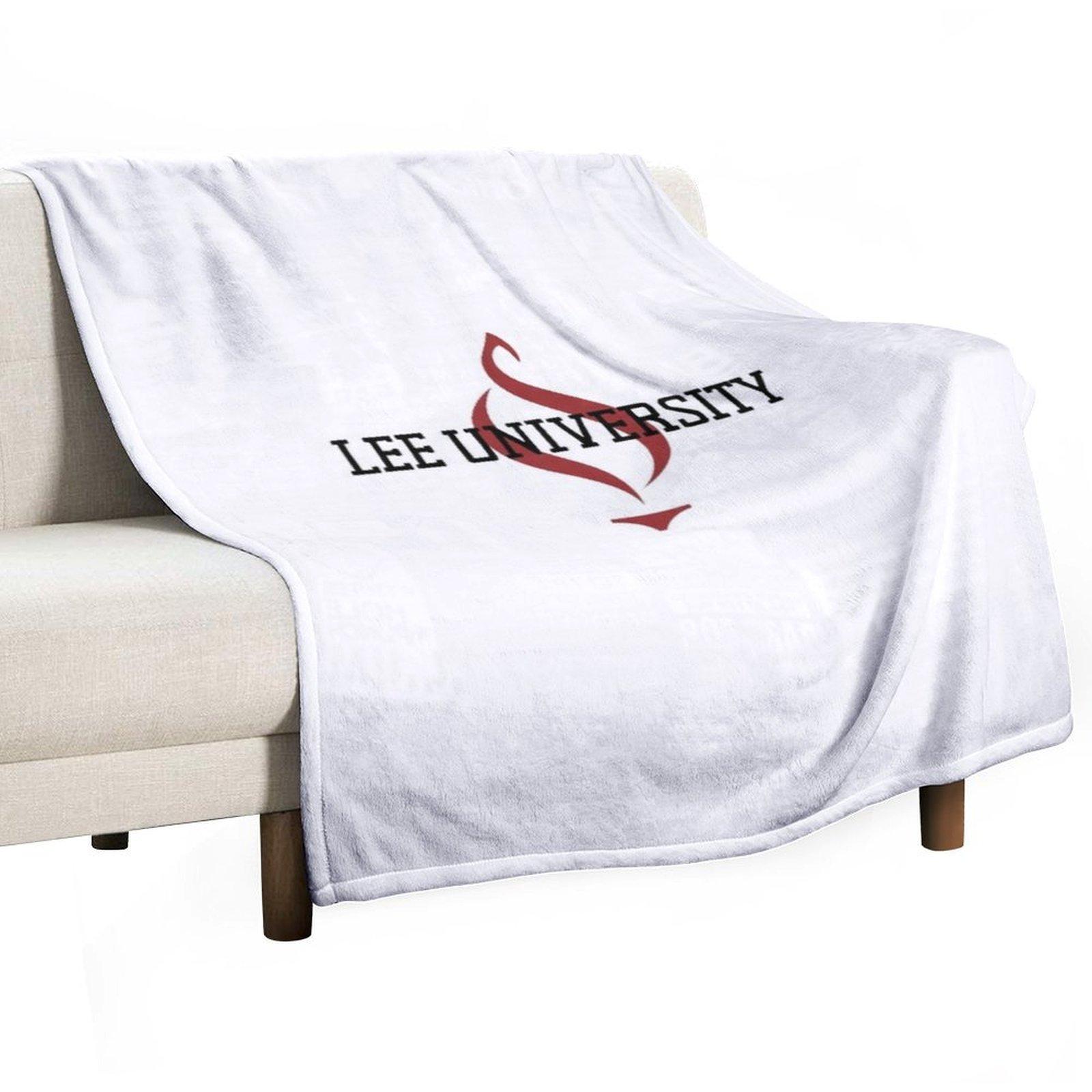 Lee University Throw Blanket warm winter Hairys Quilt Soft Beds Blankets 30x40in
