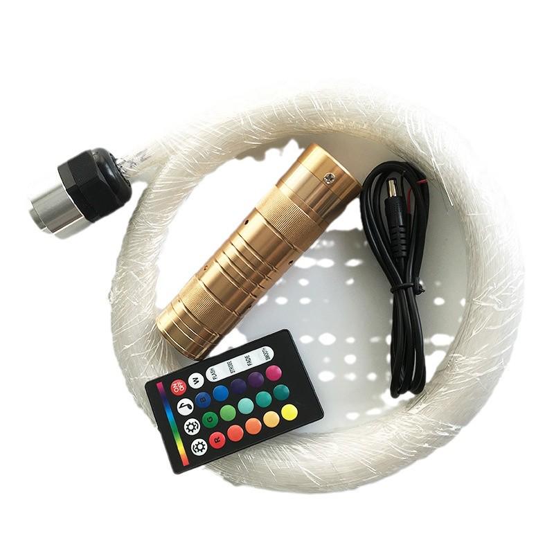 LED Fiber Optic Light Source with Remote Control: 16W, 25W, 45W, 75W, 90W, 120W, Seven-Color Options.
