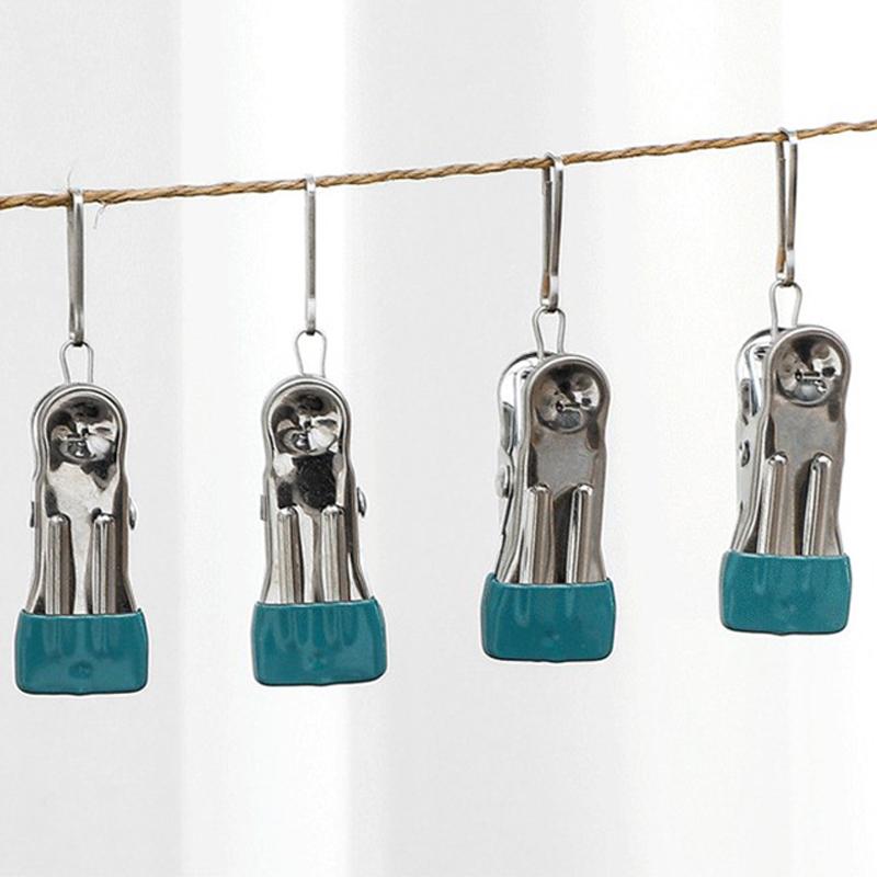 💰Kjøp Portable Windproof Antislip Sealing Household Storage Underwear Traceless Drying Clothes