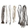 Bohemian Summer 2025 Cotton Rope Woven Belt with Tassel for Dresses