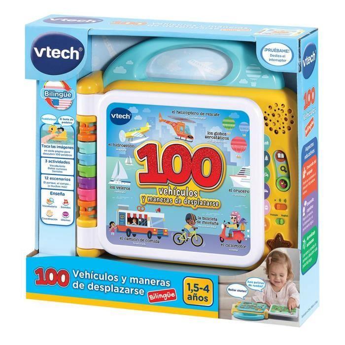 Jouet éducatif - VTech - Mes 100 Premiers Mots bilingues - 24 mois - Multicolore - 1 joueur ou plus
