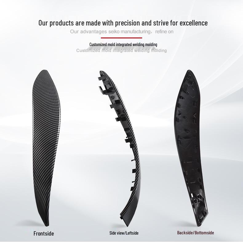 Kryt kliky dveří z uhlíkových vláken pro BMW řady 3, řady 4 a 3GT Interiér.