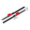 200x19cm 2PCS Sport Stripes Stickers For Pickup Car Door Side Body Vinyl Decals Auto Styling DIY Decoration Stickers Accessories