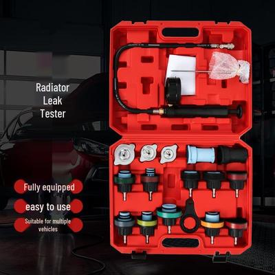 34-Piece Radiator Leak Detector & Coolant Tool Set for Mercedes Cars