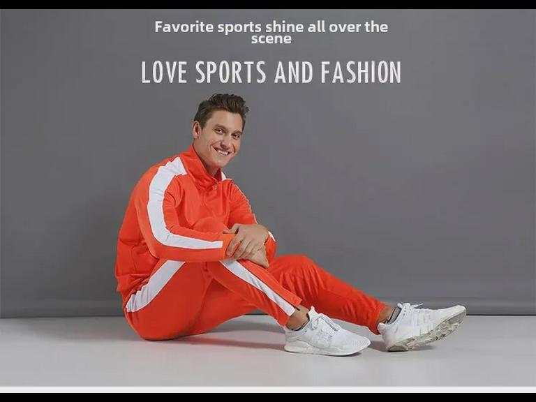 Unisexové fotbalové tréninkové soupravy - S dlouhým rukávem, Jednobarevné sportovní bundy pro dospělé a děti, Ideální na jaro a podzim