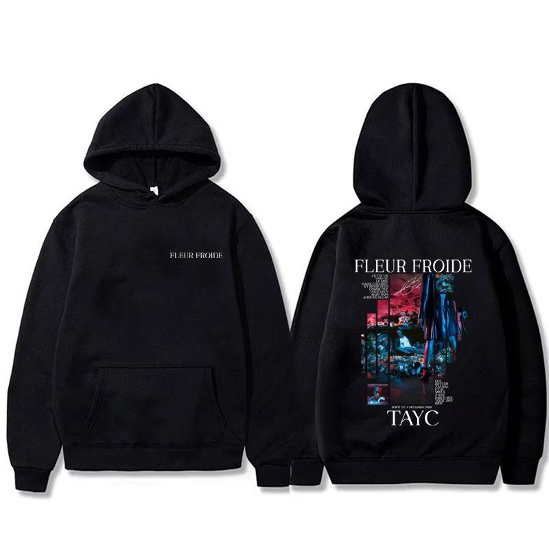 

Rapper Tayc Fleur Froide Album Graphic Hoodie Men Women Hip Hop Pop Music Pullover Hoodies Men s Fashion Trend Hooded Sweatshirt 3XL