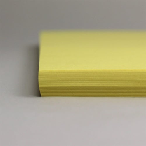 KOKUYO Copy Paper PPC Color Paper Common Paper FSC Certified 100 Sheets A4 Yellow KB-C139NY