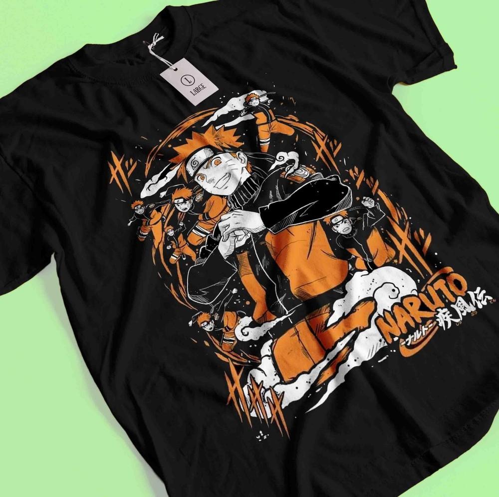 

Naruto Tshirt Itachi Uchiha T-Shirt Jiraya Shirt Madara Kakashi Hinata Kurama 3XL