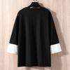 KOTRBOY Summer Clothes Sleeve Clothing Cotton Lightweight Soft Silhouette Stylish Fashion Popular Short Sleeve Large Size Cut and Sewn Men's T-Shirt