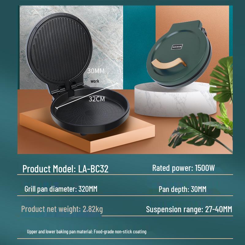 Electric Double-Sided Griddle Pancake & Egg Maker
