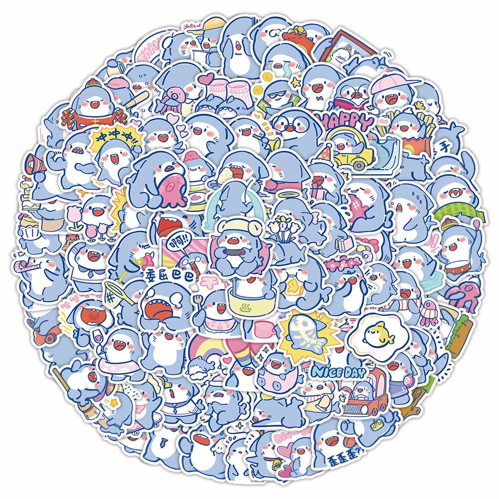 60 Stück neue Aufkleber, niedliche Aufkleber für Notebooks und Mobiltelefone