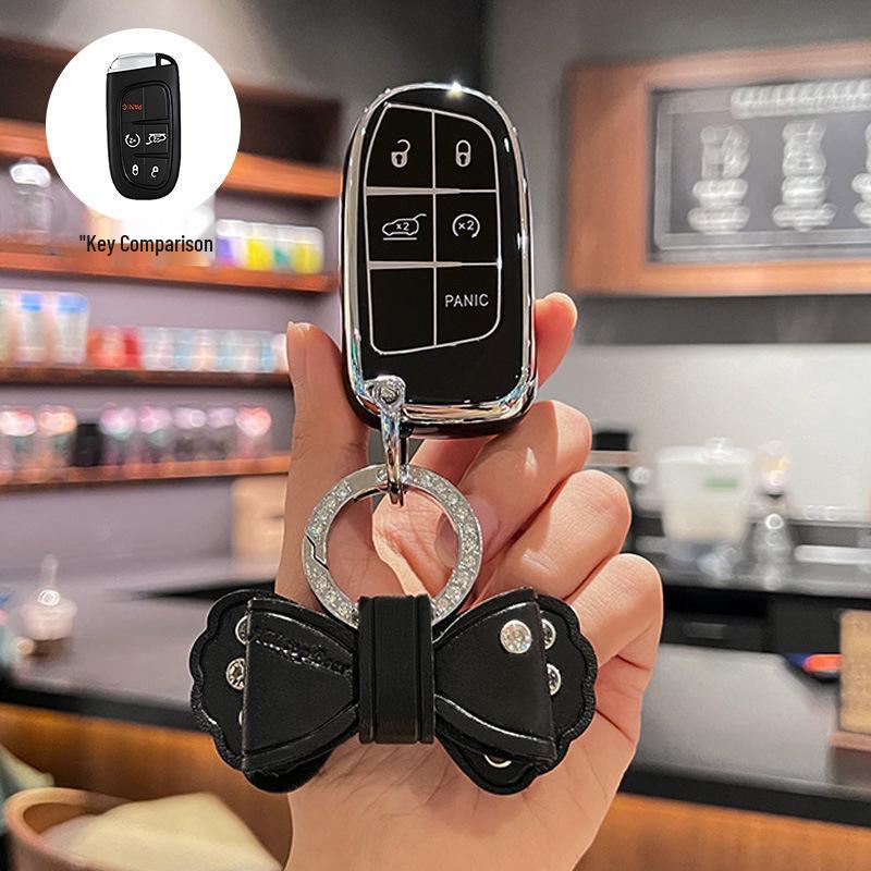 Special Buckle Key Cover for Jeep Compass, Grand Cherokee, Cherokee, Commander, Renegade