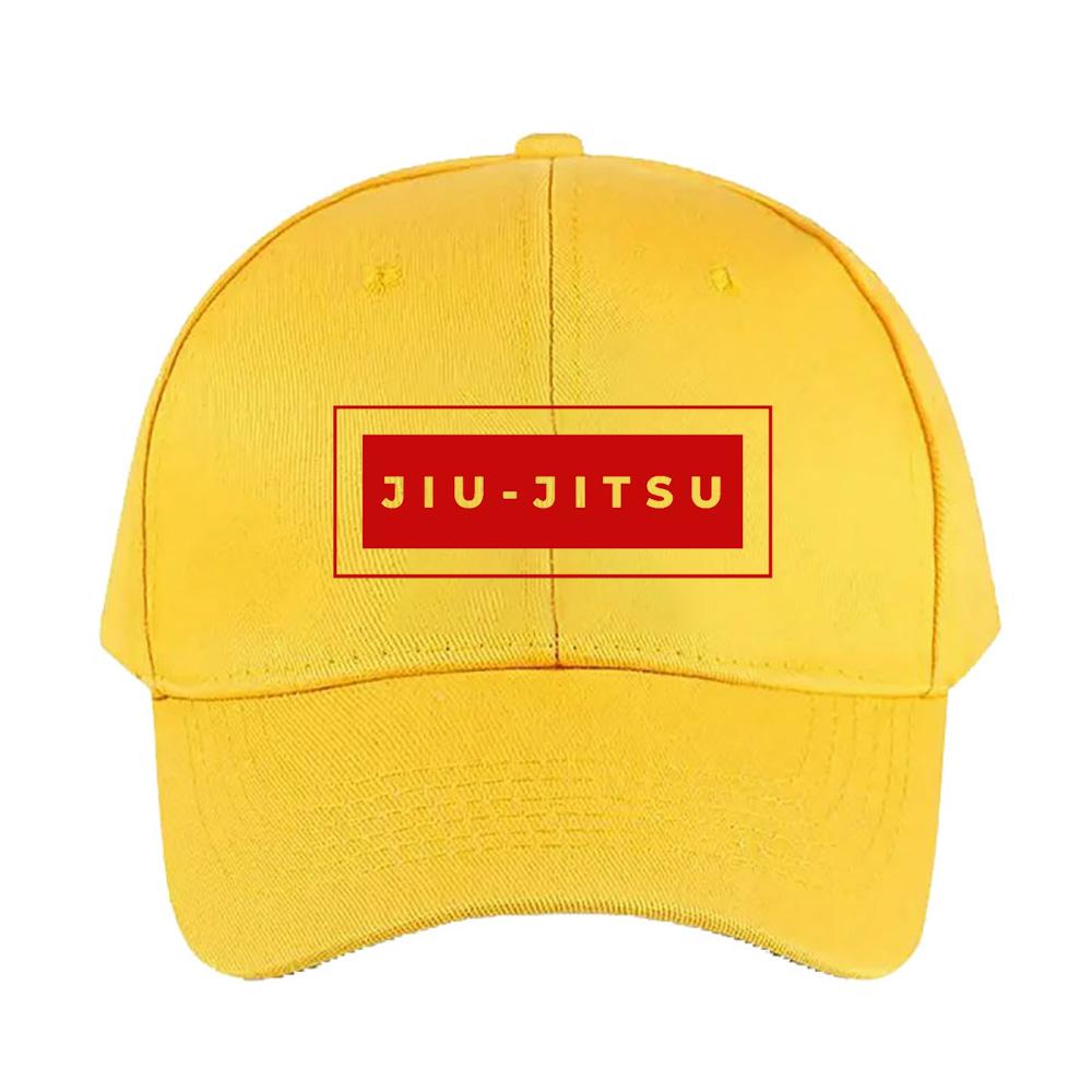 BJJ Brazilian Jiu Jitsu Minimal Caps Summer Adult Baseball Cap Adjustable with Curved Brim Duckbill Hat Protection Sun Hats
