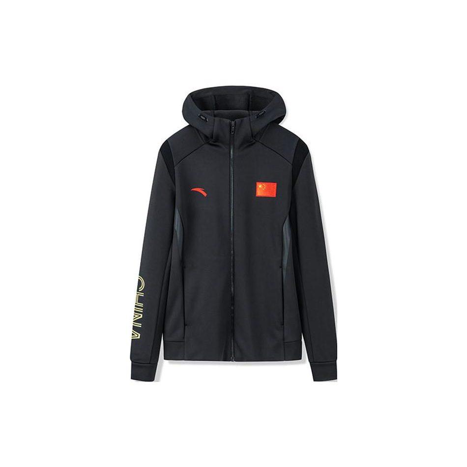 ANTA Jackets Men's Black Hooded Moderate Other 152240716-3
