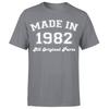 Made in 1982 All Original Parts TShirt 43rd Birthday Unisexs Gift Ideas